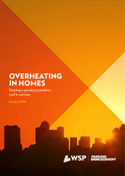 Overheating in Homes