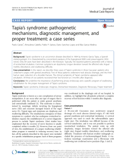 Tapia`s syndrome - Semantic Scholar