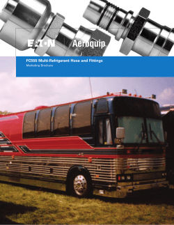 FC555 Multi-Refrigerant Hose and Fittings