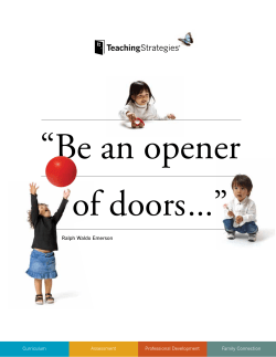 Ralph Waldo Emerson - Teaching Strategies, LLC.