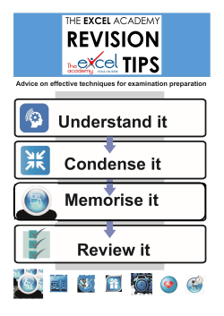 Revision Guide Booklet 4 MB