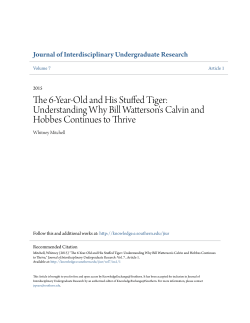 The 6-Year-Old and His Stuffed Tiger: Understanding Why Bill