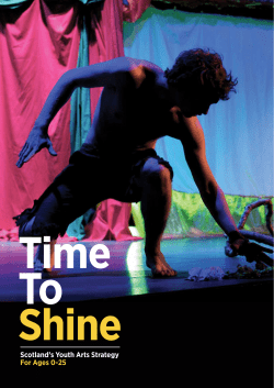 Time to Shine - Creative Scotland