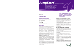 JumpStart - Monsanto BioAg