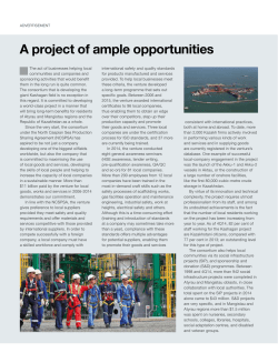A project of ample opportunities