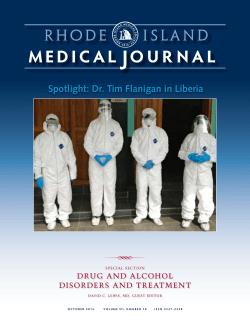 Interactive PDF - Rhode Island Medical Society
