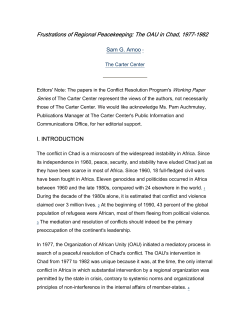 Frustrations of Regional Peacekeeping: The