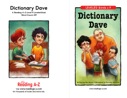 Dictionary Dave