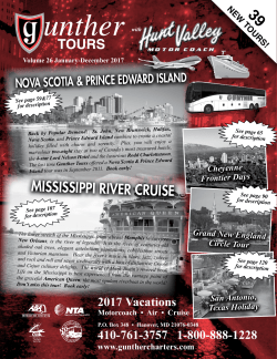 our current 2017 Tour Catalog