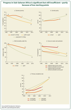 Progress in Sub-Saharan Africa is significant but still