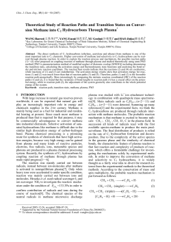 Theoretical Study of Reaction Paths and Transition States on Conver