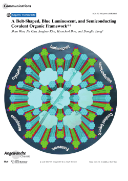 A Belt-Shaped, Blue Luminescent, and Semiconducting Covalent