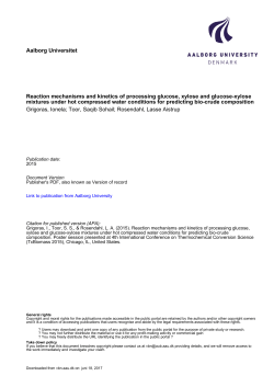 Reaction mechanisms and kinetics of processing glucose, xylose