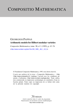 Arithmetic models for Hilbert modular varieties