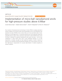 Implementation of micro-ball nanodiamond anvils for high