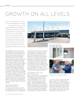 Growth on all levels