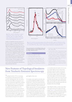 New Features of Topological Insulators from Terahertz