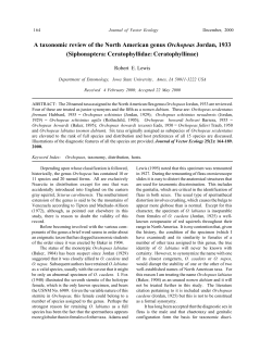 A taxonomic review of the North American genus Orchopeas Jordan