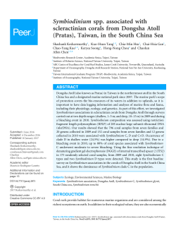 (Pratas), Taiwan, in the South China Sea