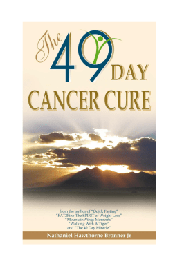 PDF &ndash; The 49 Day Cancer Cure