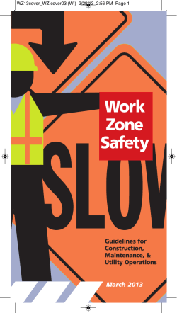 Work Zone Safety