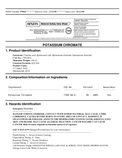 POTASSIUM CHROMATE