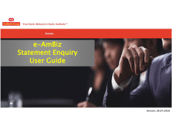 e-AmBiz Statement Enquiry User Guide