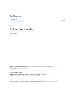 A Good Day Everyday - UR Scholarship Repository