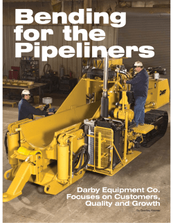 North American Pipelines January 2010