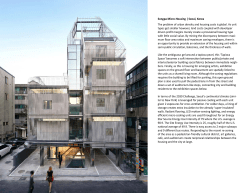 Songpa Micro-Housing | Seoul, Korea The problem of urban density