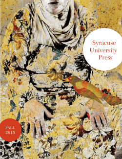 Fall 2015 - Syracuse University Press