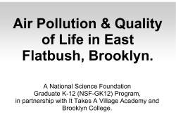 the lesson on air quality