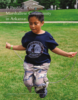 A Profile of the Marshallese Community in Arkansas
