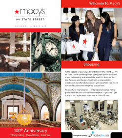 Shopping Welcome To Macy`s