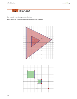 1.21 Dilations