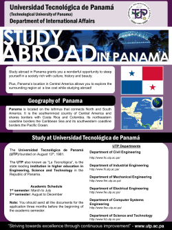 Presentaci&oacute;n de PowerPoint - Universidad Tecnol&oacute;gica de Panam&aacute;