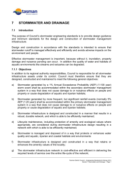 7 stormwater and drainage