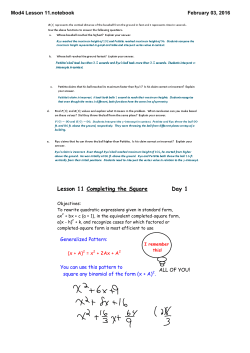Mod4 Lesson 11.notebook