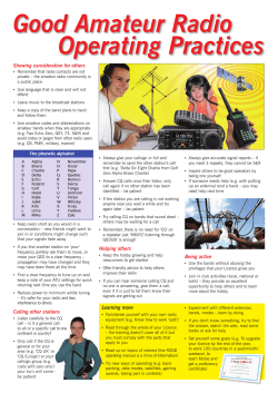 Good Operating Practices