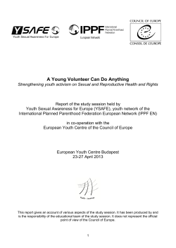 A Young Volunteer Can Do Anything - Coe