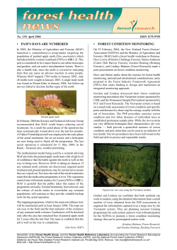 Forest Health News No. 139