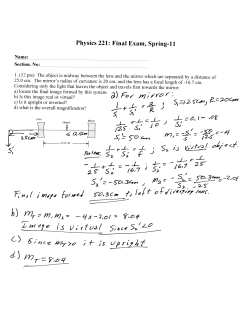 Solutions for Final Exam