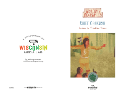 Chief Oshkosh: Leader in Troubled Times