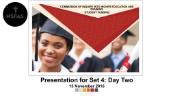 NSFAS - Department of Justice