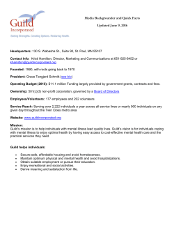 Media Backgrounder and Quick Facts Updated June 9, 2016