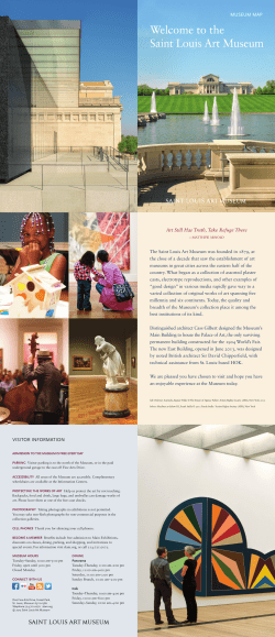 Print map - Saint Louis Art Museum
