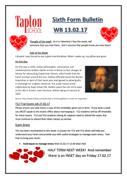 The week ahead 13th February pdf