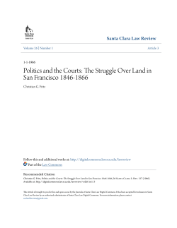 - Santa Clara Law Digital Commons