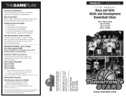 Franklin PDF - Tomorrow`s Stars