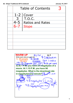 82 - Slope Traditional 2015.notebook